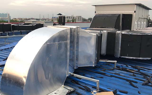 通風管道鋁皮保溫工程樣板 通風管道鋁皮保溫工程樣板