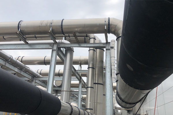 工廠室外風管管道保溫 工廠室外風管管道保溫